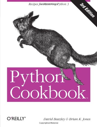 Couverture Python Cookbook