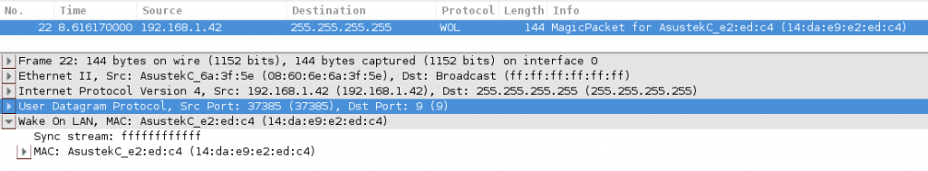 Wol magic packet sender command line - prestigefery